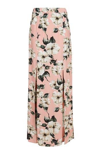 Topshop Sugar Flower Maxi Skirt