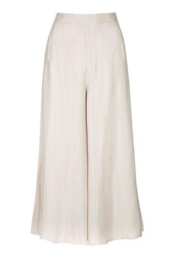 Topshop Self Stripe Palazzo Trousers
