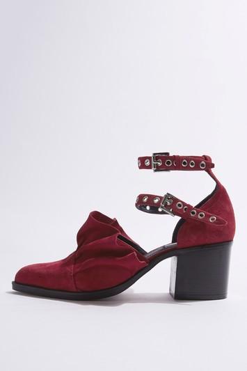 Topshop Jezebel Frill Stud Heel Sandals