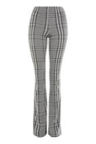 Topshop Petite Checked Flared Trousers