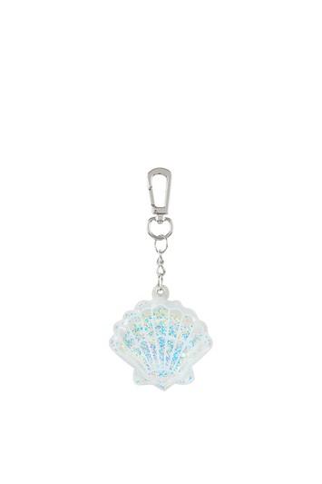 Topshop *blue Shell Liquid Key Charm By Skinnydip