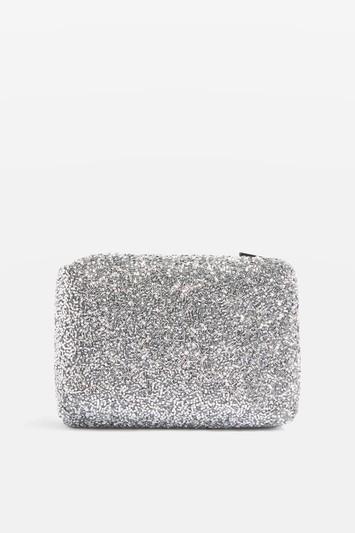 Topshop Ribbon Textured Make Up Bag
