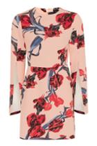 Topshop Manga Print Split Sleeve A-line Dress