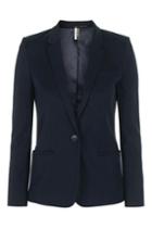 Topshop Fitted Suit Jacket