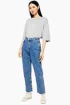 Topshop *mid Stone Slim Jeans By Boutique