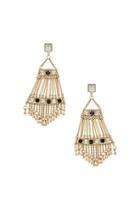 Topshop Ethnic Tube Bead Drop Earrings