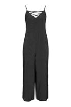 Topshop Pinspot Slouch Strappy Jumpsuit