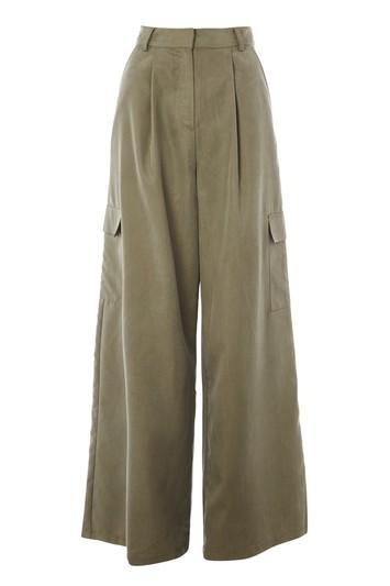 Topshop Wide Leg Cargo Trousers By Native Youth