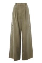 Topshop Wide Leg Cargo Trousers By Native Youth