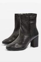 Topshop *wide Fit Elise Ankle Boots