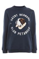 Topshop St. Bernard Sweatshirt By Club Petanque