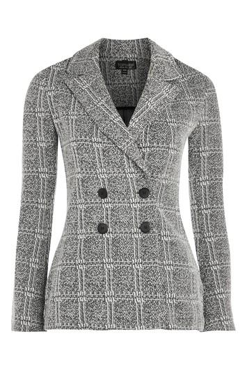 Topshop Fitted Jersey Boyfriend Blazer