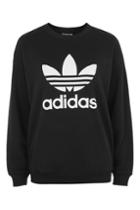 Topshop Trefoil Sweatshirt By Adidas Original