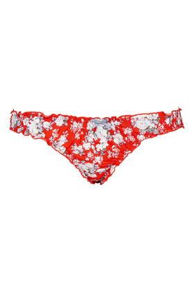 Topshop Silver Floral Mini Knicker