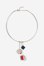 Topshop Drop Torque Necklace