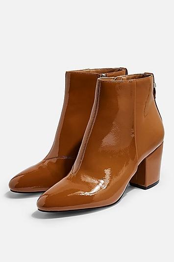 Topshop Brooklyn Tan Boots