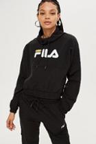 Topshop Funnel Neck Tracksuit Top By Fila