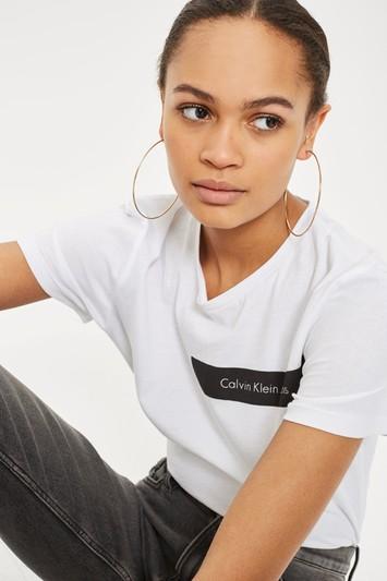 Topshop T-shirt By Calvin Klein