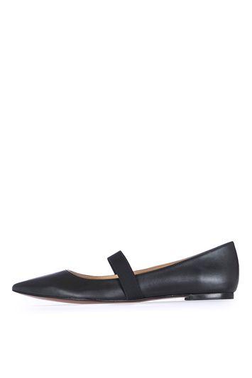 Topshop Ashley Pointed Elastic Shoes