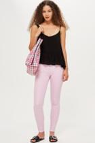 Topshop Lilac Leigh Jeans