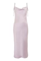 Topshop Silk Ombre Crinkle Maxi Dress