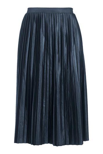 Topshop Petite Jersey Pleated Skirt