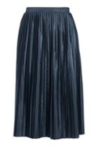 Topshop Petite Jersey Pleated Skirt