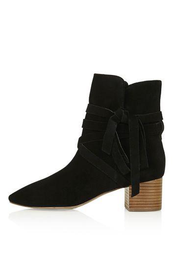 Topshop Anabel Ankle-tie Boots