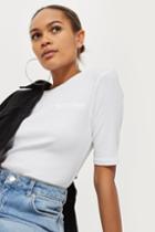 Topshop Calvin Klein Jeans Logo Crew Neck Jumper