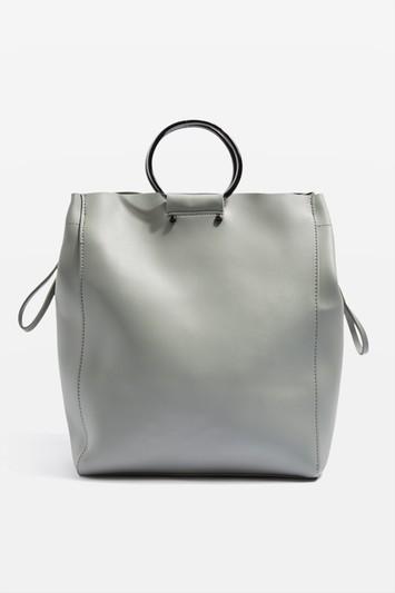 Topshop Seb Ring Handle Shopper Bag