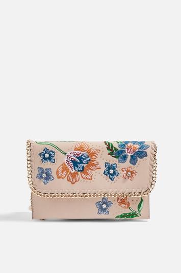 Topshop Chester Floral Cross Body Clutch