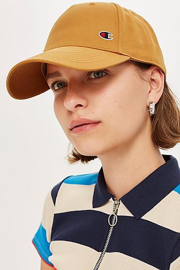 Topshop Logo Baseball Cap By Champion