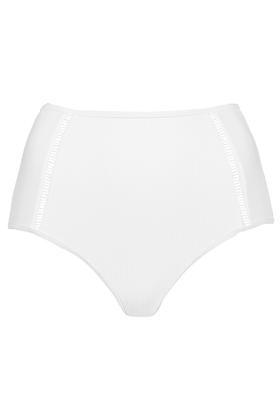 Topshop Ladder Insert High-waisted Bikini Bottoms