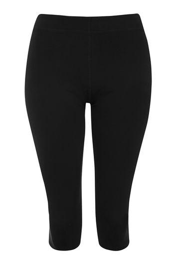 Topshop Capri Logo Leggings By Ivy Park
