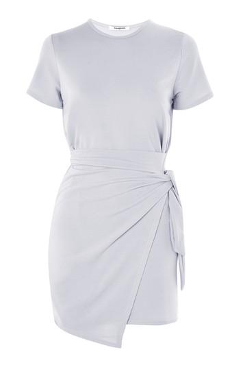 Topshop *knot Front Dress By Glamorous