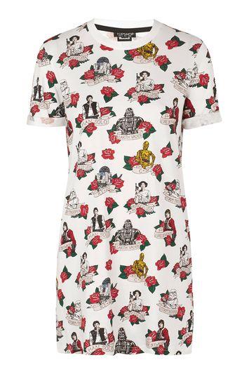 Topshop Star Wars Printed Sleep Tee