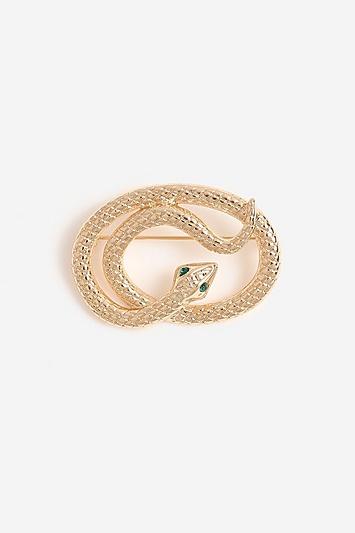 Topshop *twisted Snake Brooch
