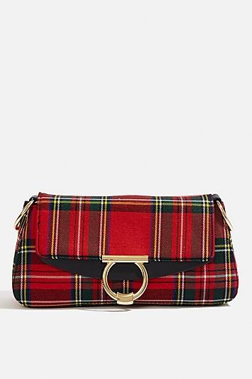 Skinny Dip *carrie Check Shoulder Bag By Skinnydip