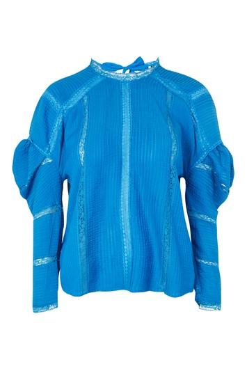 Topshop Ovoid Sleeve Top