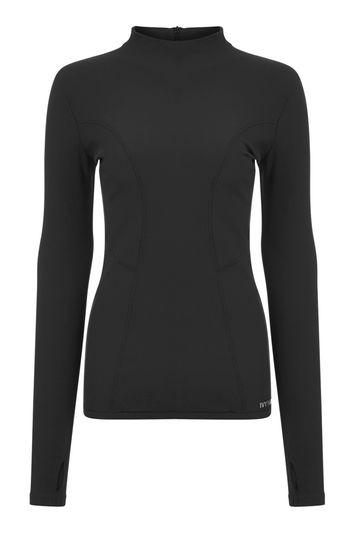 Topshop Ribbed Long Sleeved Top By Ivy Park