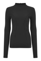 Topshop Ribbed Long Sleeved Top By Ivy Park