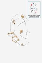 Topshop Gold-look Stud Earrings Multipack
