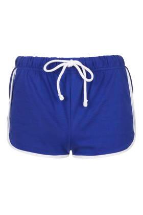 Topshop Airtex Side Panel Runner Shorts