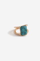 Topshop *turquoise Stone Ring