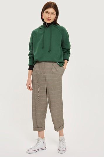 Topshop Petite Smart Check Pants