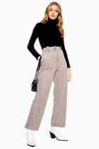 Topshop *corduroy Wide Leg Trousers By Native Youth