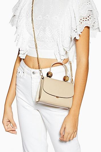 Topshop Mason Tortoiseshell Ball Mini Bag