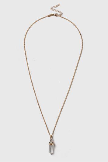 Topshop Tomboy Shard Drop Pendant Necklace