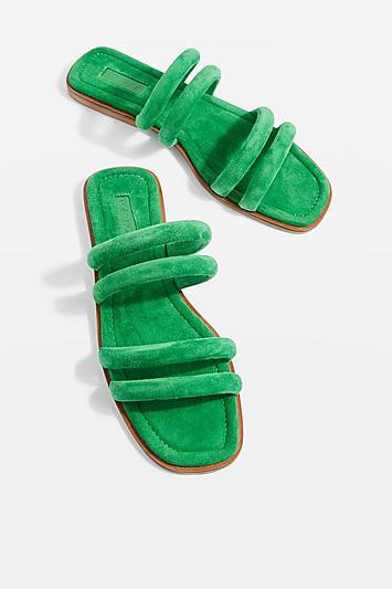 Topshop Fever Strappy Slider Sandals