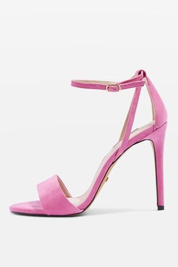 Topshop Raphael Suede Heeled Sandals